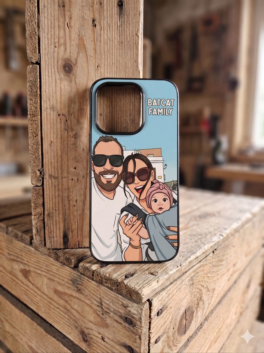 Coque personnalisée famille