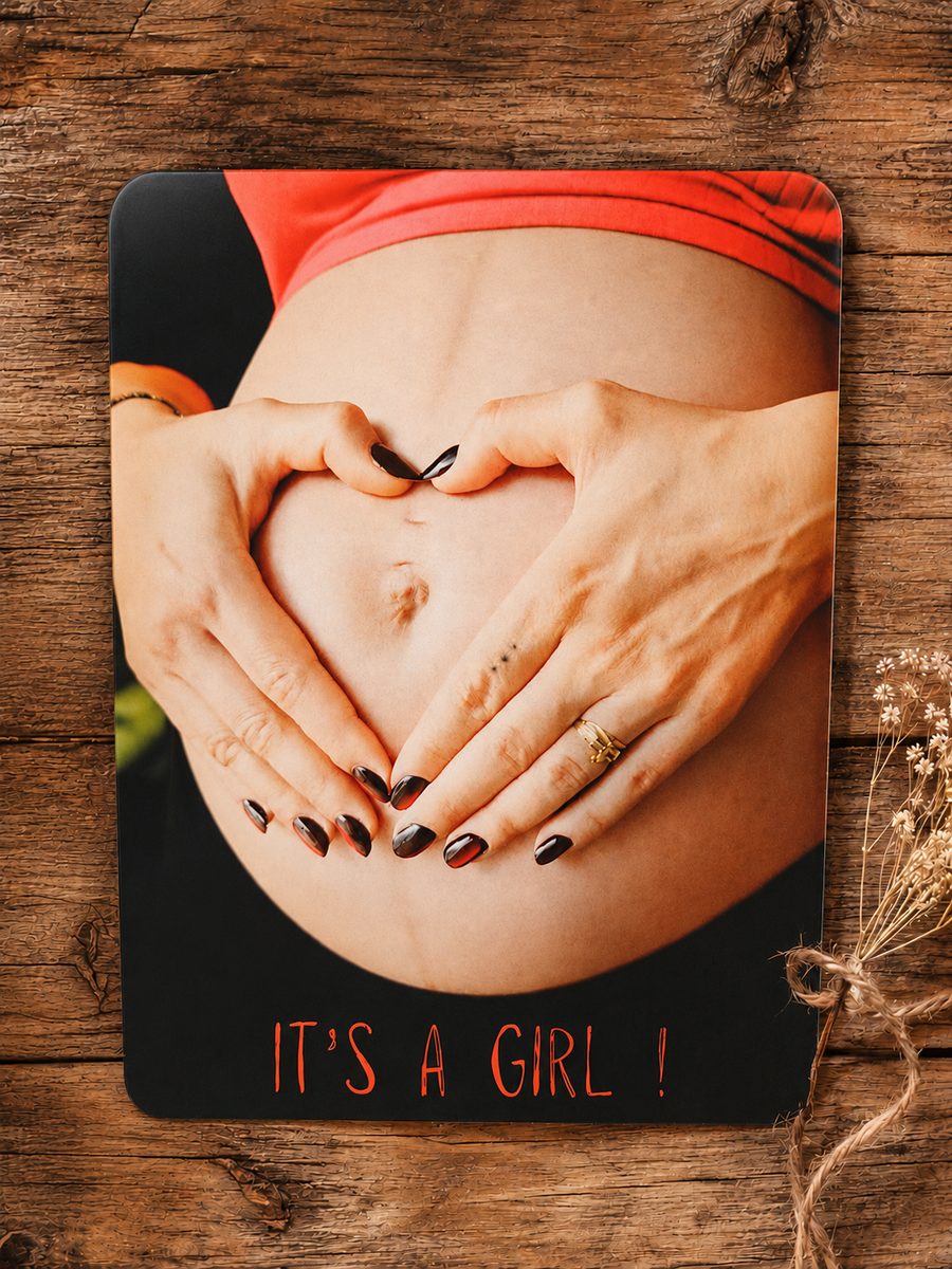 Magnet annonce naissance It's a girl