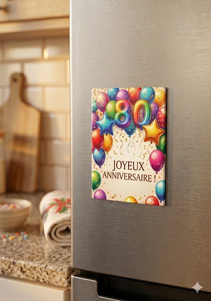 Magnet anniversaire