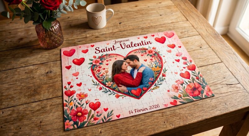 Puzzle Saint-Valentin